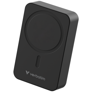 VERBATIM Charge ´n´ Go Essentials Power Bank Magnetic Wireless 20000mAh Black
