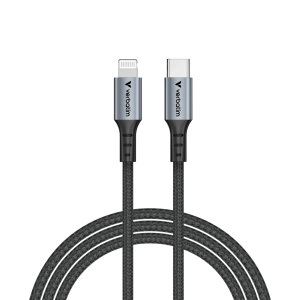 VERBATIM Sync & Charge Cable USB-C to Lightning 120 cm