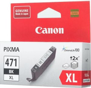 CANON INK CARTRIDGE CLI-471 H/YIELD BLACK