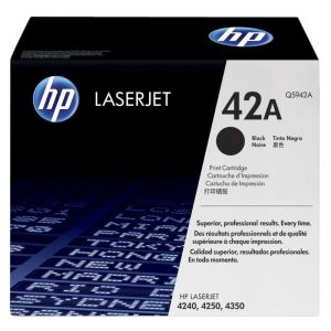 HP 42A Black Original LaserJet Toner Cartridge 10 000 pgs
