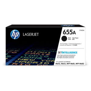 HP 655A Black Original LaserJet Toner Cartridge 12 500 pgs