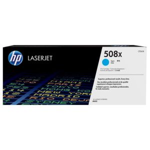 HP 508X High Yield Cyan Original LaserJet Toner Cartridge 9 500 pgs