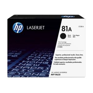 HP 81A Black Original LaserJet Toner Cartridge 10 500 pgs