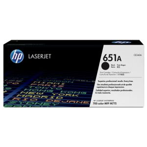 HP 651A Black Original LaserJet Toner Cartridge 13 500 pgs