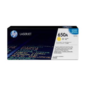 HP 650A Yellow Original LaserJet Toner Cartridge 15 000 pgs