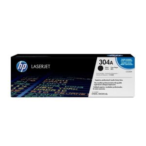 HP 304A Black Original LaserJet Toner Cartridge 3 500 pgs
