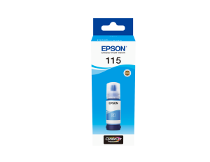 Epson 115 Ecotank Cyan Ink Bottle 70ml, 2300 Photos