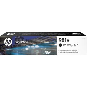 HP 981A Black Original PageWide Cartridge ~6 000 pgs