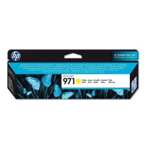 HP 971 Yellow Original Ink Cartridge ~2 500 pgs