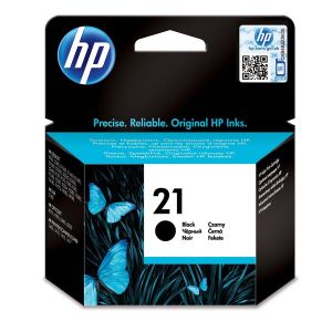 HP 21 Black Original Ink Cartridge ~190 pgs