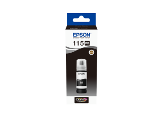 Epson 115 Ecotank Photo Black Ink Bottle 70ml, 2300 Photos