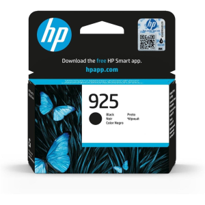 HP 925 Black Original Ink Cartridge ~500 pages