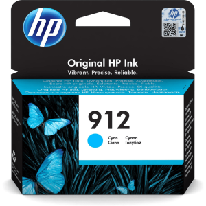 HP 912 Cyan Original Ink Cartridge, 315 pages