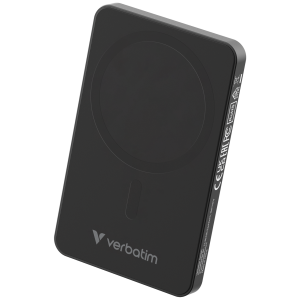 VERBATIM Charge ´n´ Go Essentials Power Bank Magnetic Wireless 5000mAh Black