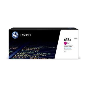 HP 658A Magenta LaserJet Toner Cartridge,6,000 pages