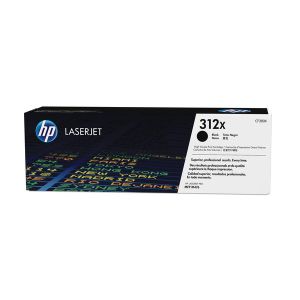 HP 312X High Yield Black Original LaserJet Toner Cartridge 4 400 pgs