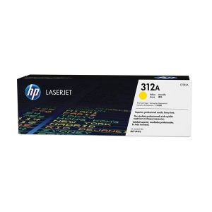 HP 312A Yellow Original LaserJet Toner Cartridge 2 700 pgs