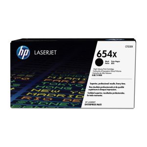 HP 654X High Yield Black Original LaserJet Toner Cartridge 20 500 pgs