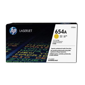 HP 654A Yellow Original LaserJet Toner Cartridge 15 000 pgs