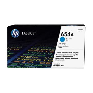 HP 654A Cyan Original LaserJet Toner Cartridge 15 000 pgs