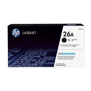 HP 26A Black Original LaserJet Toner Cartridge 3 100 pgs