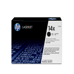HP 14X High Yield Black Original LaserJet Toner Cartridge 17 500 pgs