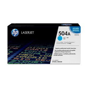 HP 504A Cyan Original LaserJet Toner Cartridge 7 000 pgs